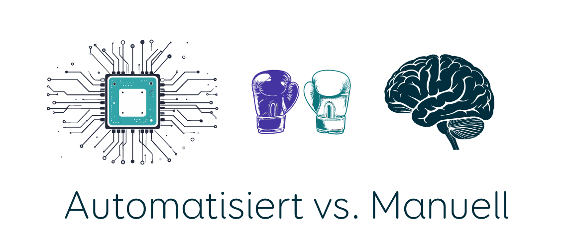 Automatisierte Scanner im Vergleich zur manuellen Suche